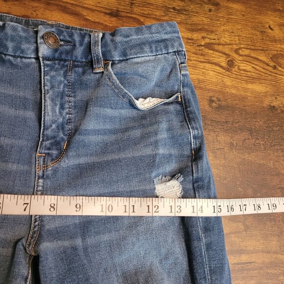 American Eagle Jeans 6 R Dream Jean Hi Rise Curvy Tummy Control Ripped Stretch - Picture 9 of 12